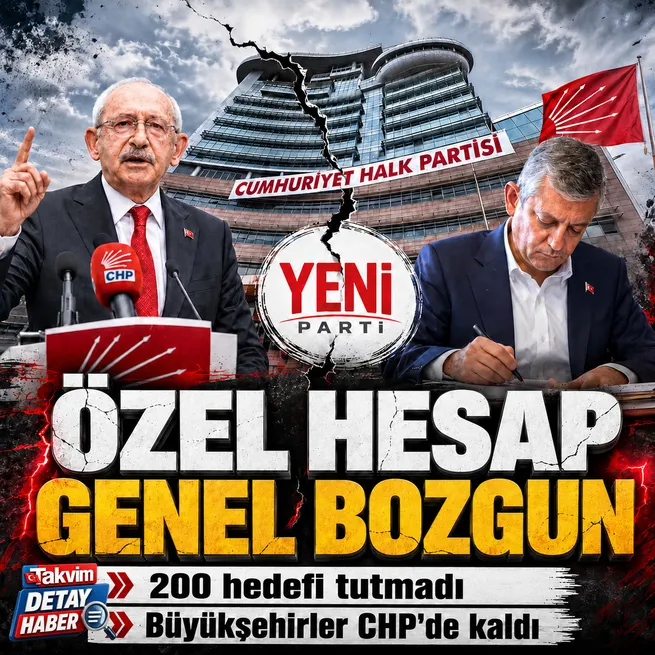 Yeni Partinin belediye hesabı tutmadı! 320 belediyenin çoğunluğu CHPde kaldı: 9 büyükşehirden destek gelmedi