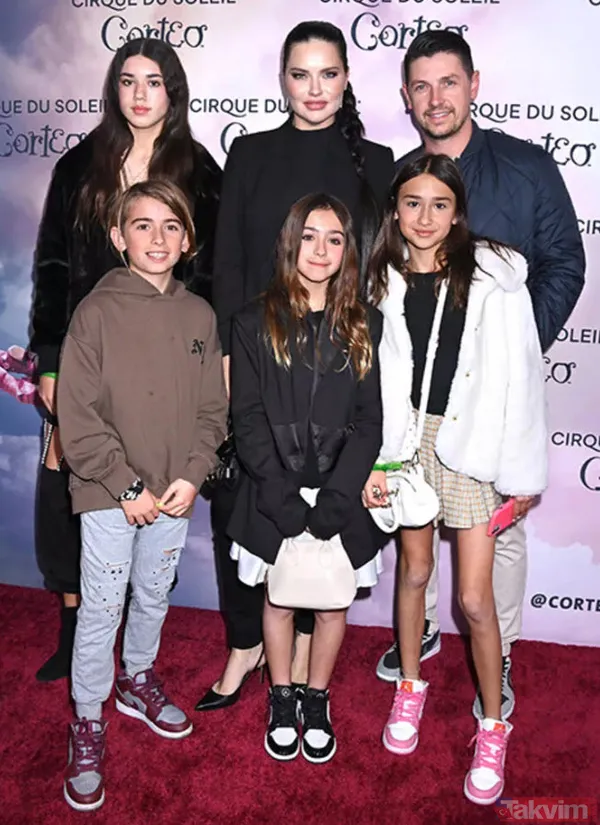 Adriana Lima kırmızılar içinde alev alev! Eski hallerini mumla aratıyordu kilolar gitti son haliyle hayran bıraktı! Sır gibi sakladığı kızı da... - 7