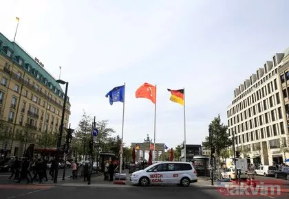 Almanya Başkan Erdoğan’ı bekliyor! Cadde ve meydanlar bayraklar süslendi