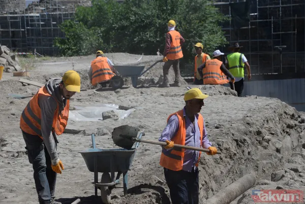 Diyarbakır Sur'da 8 bin yıllık Kral yolu ortaya çıkarıldı - 12