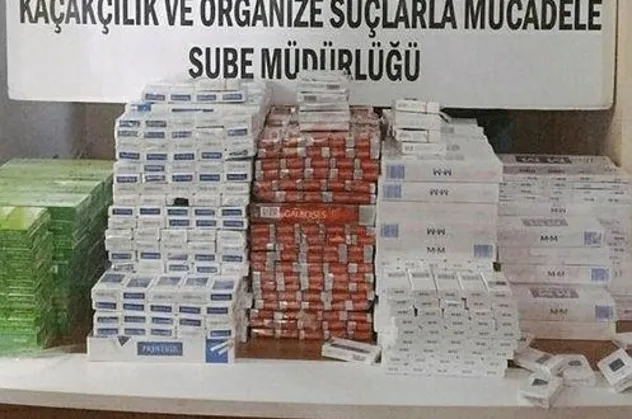 Osmaniye'de kaçak sigara operasyonu