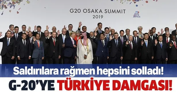 G-20'ye Türkiye damgası
