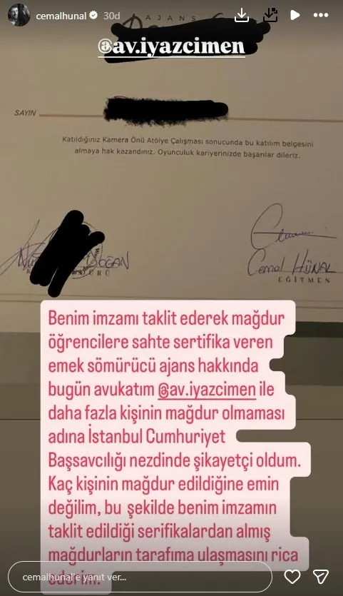 cemal-hunal-solugu-savcilikta-aldi-imzasi-taklit-edilerek-sertifika-dagitildi-1758273502664.jpg Kaynak: Sosyal medya