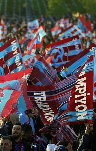 Trabzonspor'un şampiyonluk kutlama programı belli oldu