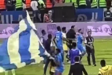 Al Nassr- Al Hilal maçı sonrası Anderson Taslica'nın bayrakla sevinmesi sahayı karıştırdı