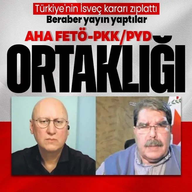 İsveçin NATO katılımına onay çıktı FETÖ ve PKK/PYDnin etekleri tutuştu! FETÖ firarisi Erkam Tufan Aytav ve elebaşı Salih Müslim canlı yayında birbirlerine ağladı