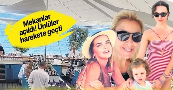 Bodrum Daki Isletmelerin Acilmasiyla Unluler Harekete Gecti Pinar Altug Pelin Karahan Ve Hande Ataizi Takvim