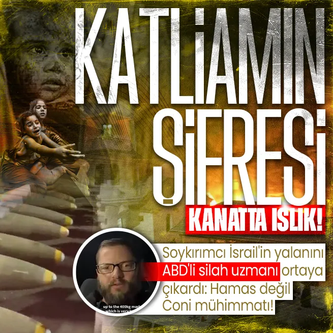 ABDli silah uzmanı soykırımcı İsraili yalanladı: Saldırılarda kullanılan roket ABD mühimmatı