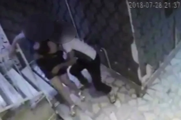 Sultangazi'de kadına taciz kamerada