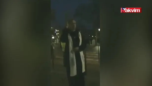 Paris'i savaş alanına çeviren göstericiler, papazlar tarafından kutsandı