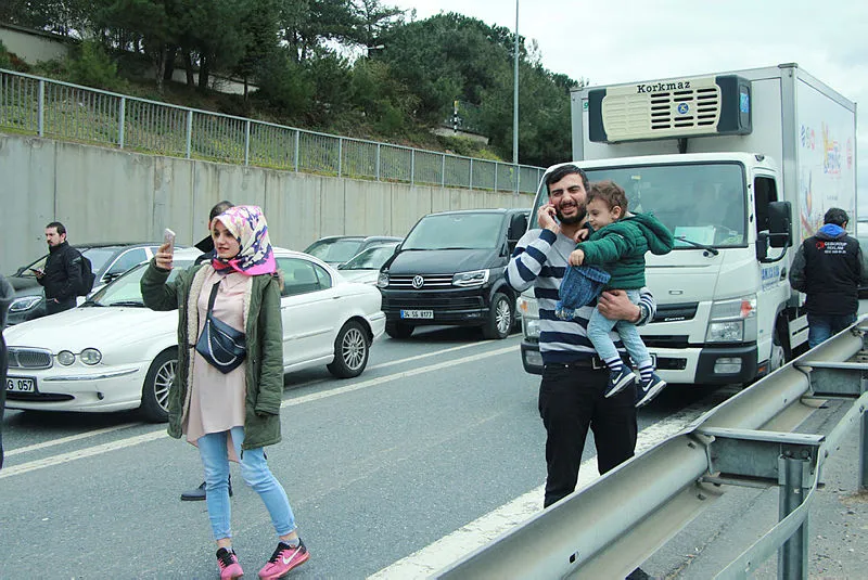 TEM Otoyolu'nda şüpheli paket alarmı! Polis alarma geçti - 5