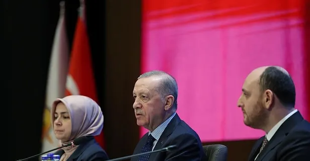 Başkan Erdoğan AK Parti Kadın ve Gençlik Kolları MKYK toplantılarına başkanlık etti