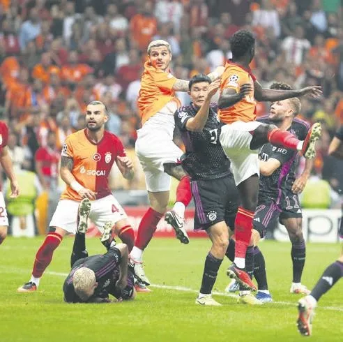 Galatasaray 70 dakika çok üstün bir futbol oynadığı Bayern Münih'e yenildi-7