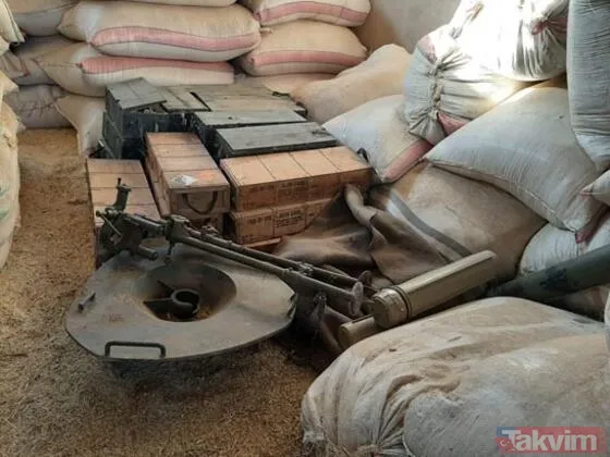 YPG'li hainler ABD'nin TIR'larla gönderdiği silahları bırakıp kaçtılar! - 10