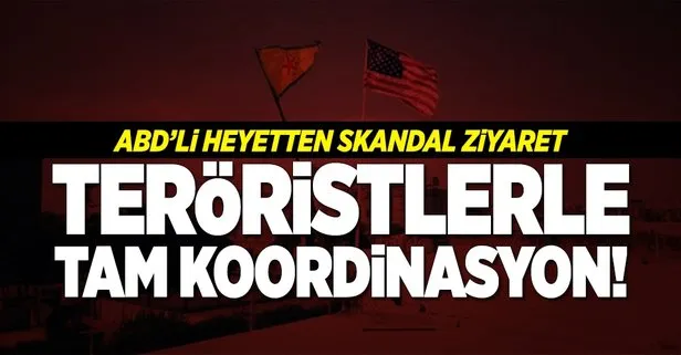 ABDli heyetten skandal ziyaret