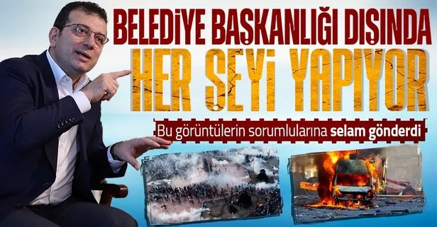 CHP’li İBB Başkanı Ekrem İmamoğlu Gezi kalkışmasının faillerine sahip çıktı! Tutsak dedi selam gönderdi