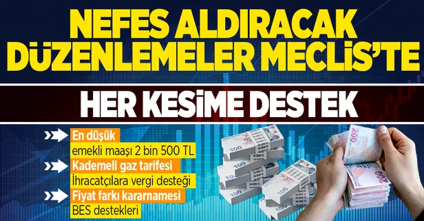 AK Parti her kesime nefes aldıracak ekonomi paketini meclise sundu!