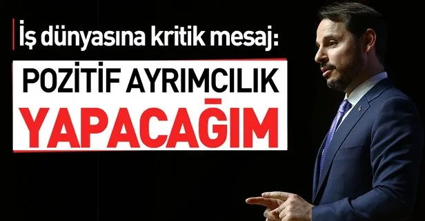 Bakan Albayrak'tan kritik açıklamalar