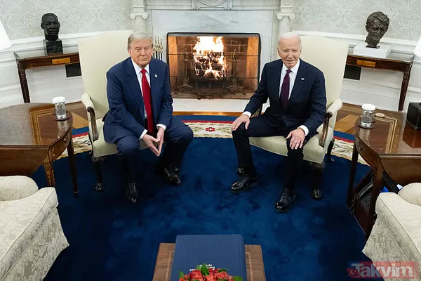 ABD'nin yeni seçilen başkanı Donald Trump, 5 Kasım seçimlerinde elde ettiği zaferin ardından olaylı bir şekilde ayrıldığı Beyaz Saray'a geri döndü.