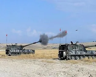 DAEŞ hedefleri topa tutuldu!