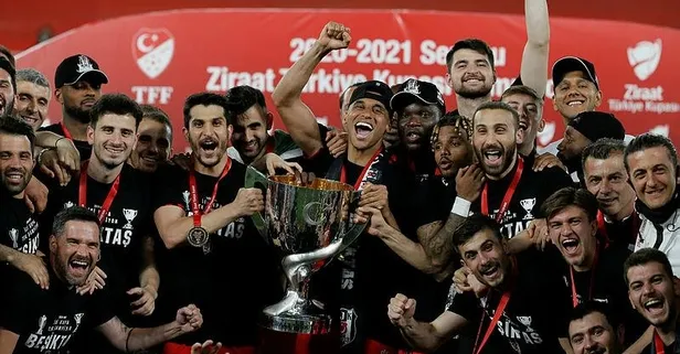 Türkiye Kupası’nda da zafer Beşiktaş’ın oldu