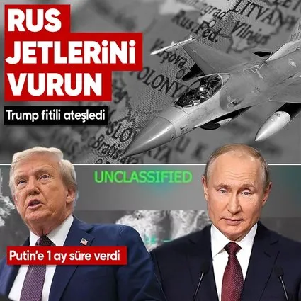 Trump: NATO Rus uçaklarını vurmalı