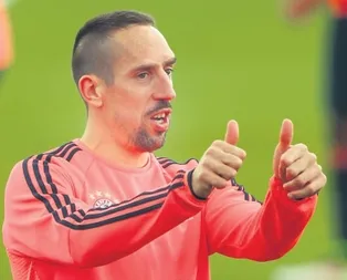 Ribery heyecanı