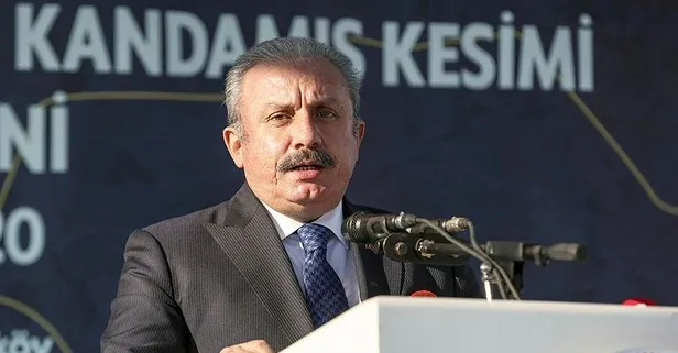TBMM Başkanı Mustafa Şentop'tan Tekirdağ-Hayrabolu Yolu Kandamış Kesimi Açılış Töreni'nde önemli açıklamalar