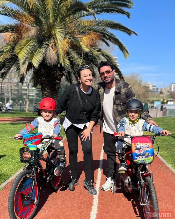 Kuruluş Osman’ın yıldızıyla 21 yıl evli kalmıştı! Bir Gece Masalı’nın Handan’ı Ayşegül Günay’ın ikizlerine bakın! - 24