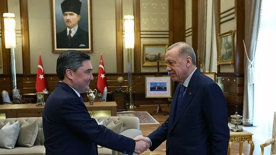 Başkan Erdoğan Kazakistan Başbakanı Oljas Bektenov’u kabul etti!