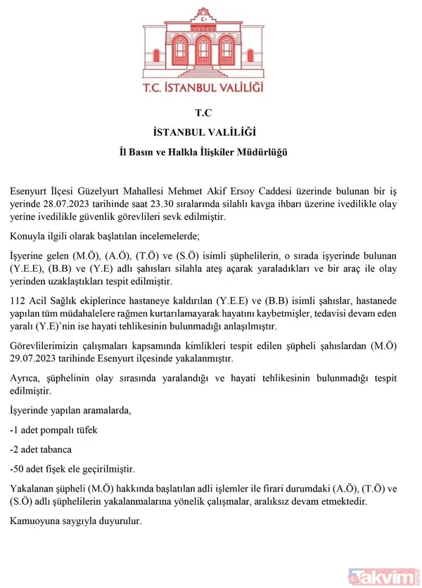 Esenyurt'taki tekel bayisi baskınının altından hilti çıktı! 35 bin TL için başlayan husumet... - 19