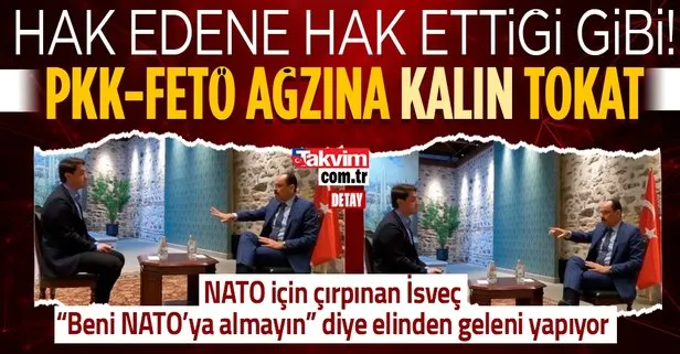 PKK ve FETÖ’nün Avrupa’daki kuluçka merkezi İsveç’in devlet televizyonundan skandal! İbrahim Kalın röportajı yarıda kesti: Önce dürüst olun