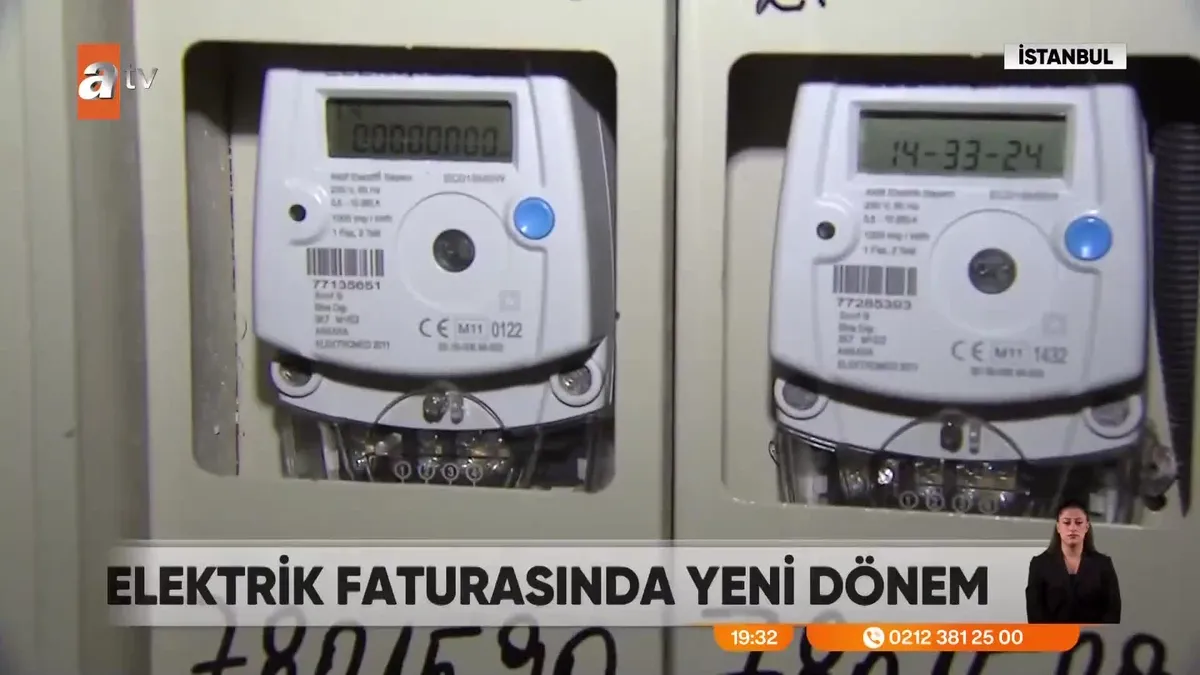 Elektrik faturalarında yeni dönem!