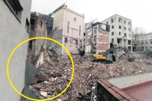 200 yıllık genelevin altından tarih fışkırdı! Yer: Karaköy