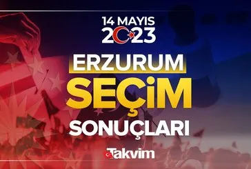 Erzurum seçim sonuçları!