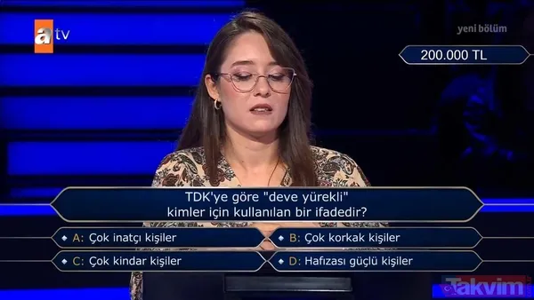 22 Ocak Kim Milyoner Olmak İster son bölüm izle! Ters köşe oldu! 100 bin TL’lik pişmanlık ekrana kilitledi! Herkesi şaşkına çevirdi - 4