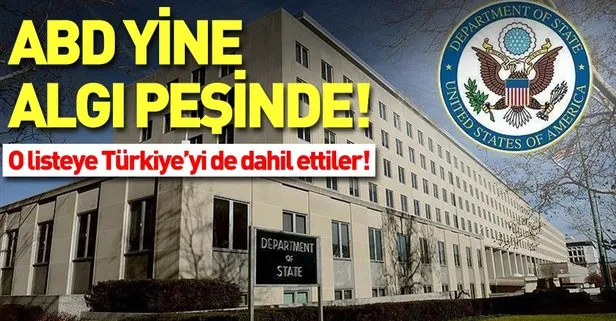 ABD’den Türkiye hakkında skandal uyarı!