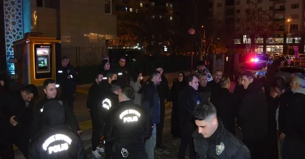 Aksaray'daki cinayet davasında aileler adliye önüne birbirine girdi!