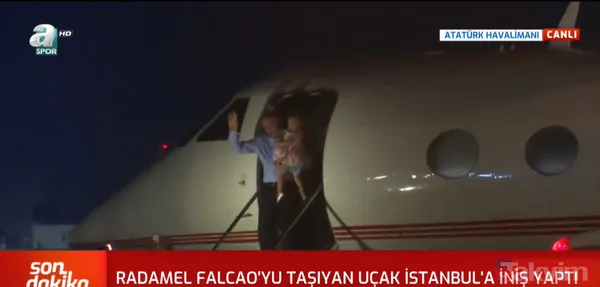 Son dakika: Galatasaray'ın yeni transferi Falcao İstanbul'da! - 28
