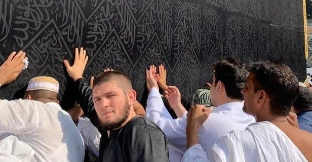 Şampiyon Khabib Nurmagomedov Kabe’de