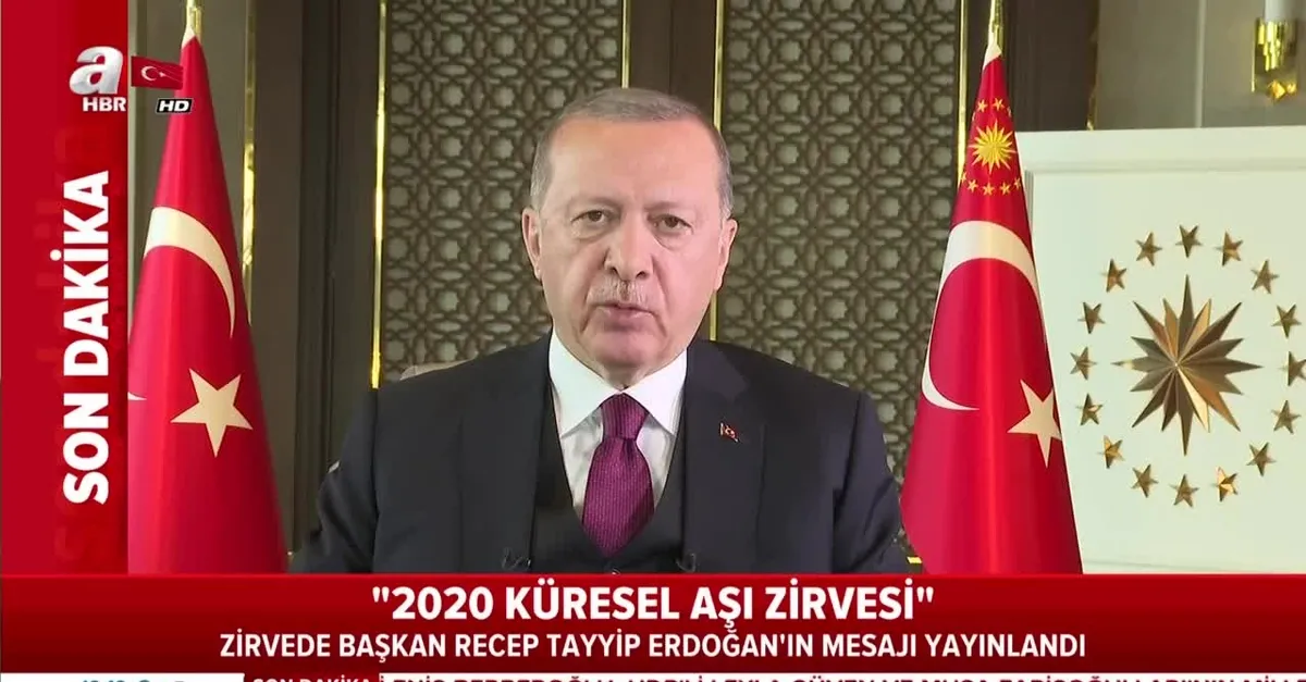 Son dakika: Başkan Erdoğan'dan 2020 Küresel Aşı Zirvesine videolu mesaj