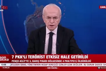 7 PKK'lı terörist etkisiz hale getirildi