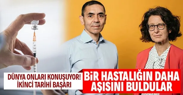 Şahin ve Türeci'den tarihi bir başarı daha