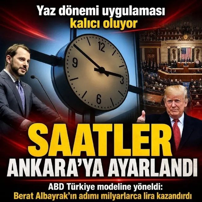 ABD Temsilciler Meclisi kalıcı yaz saati tasarısını kabul etti