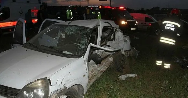 Konya’da gece yarısı korkunç kaza! 2’si ağır 3 kişi yaralandı