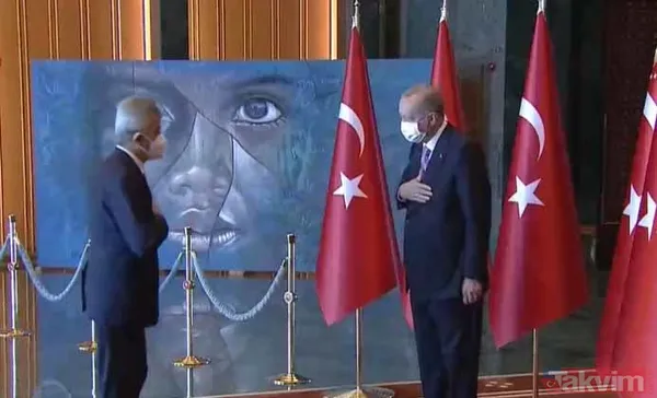 Başkan Erdoğan Büyük Zafer'in 99. yılında Anıtkabir'de: "Türkiye Cumhuriyeti emin ellerde" - 8