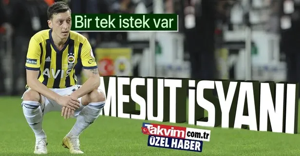 Fenerbahçeli taraftarların Mesut Özil isyanı! Hedef tahtasında Erol Bulut var