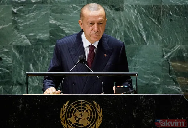 Dünya, Başkan Recep Tayyip Erdoğan'ı izledi! İşte BM'deki tarihi konuşmadan kareler... - 14