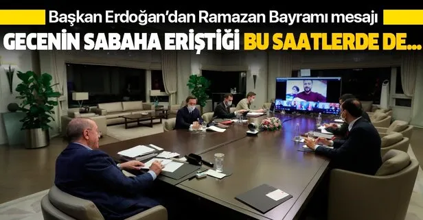 Son dakika: Başkan Erdoğan’dan Ramazan Bayramı mesajı