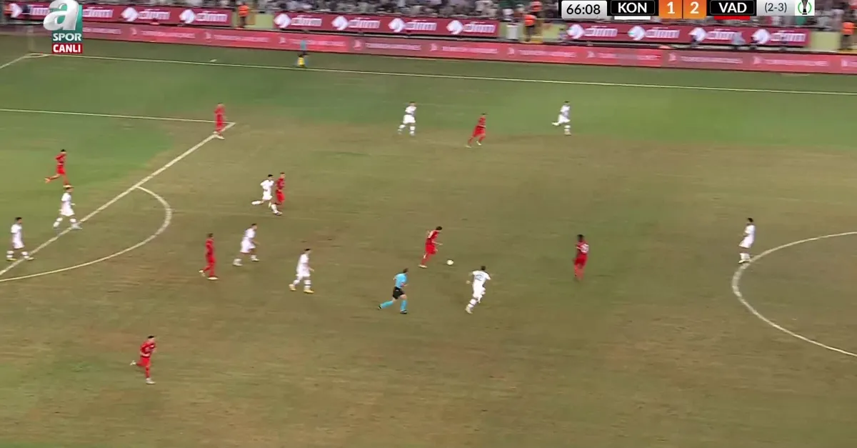 İZLE | Konyaspor 1-3 Vaduz (GOL: Tunahan Çiçek)